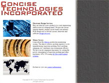 Tablet Screenshot of conciseusa.com
